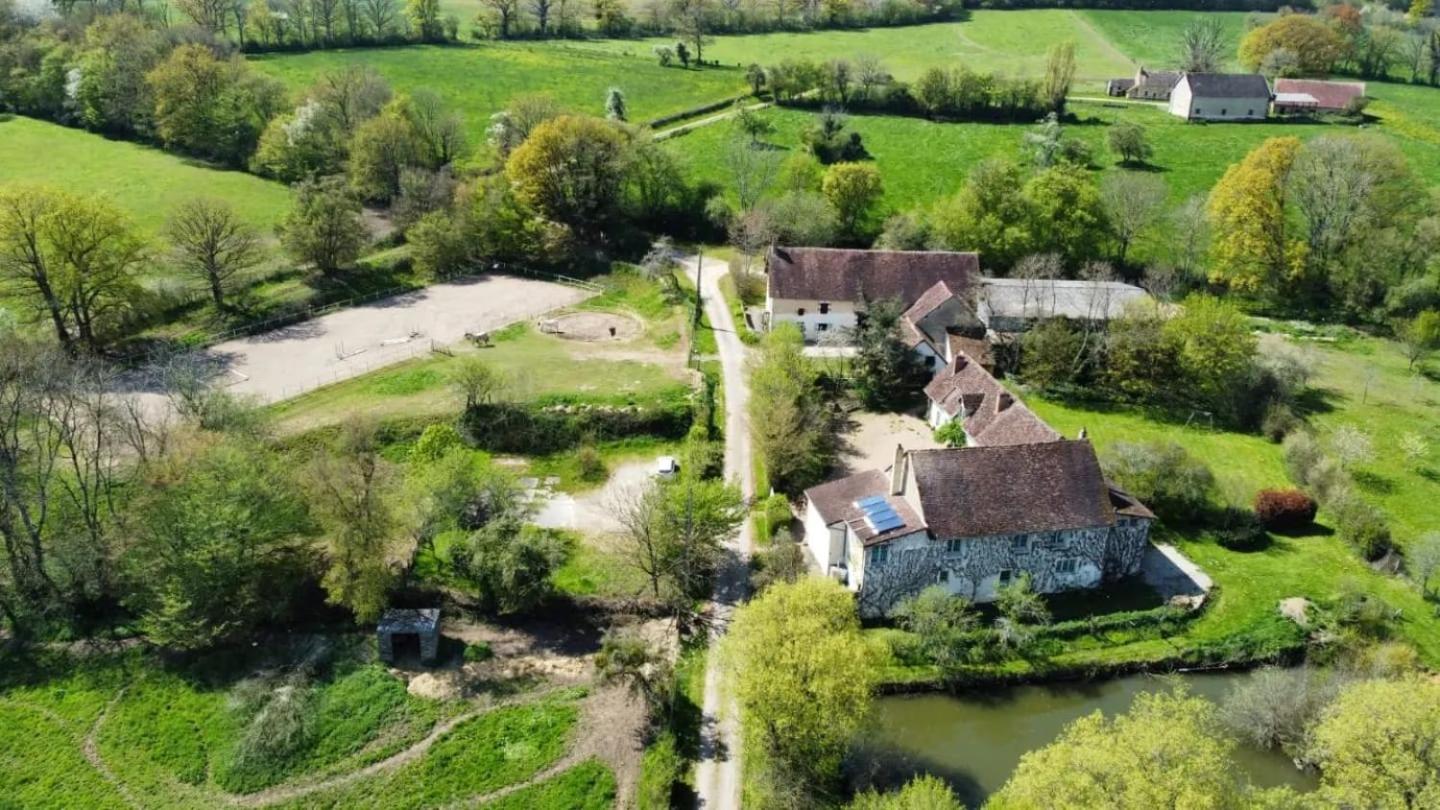 Ferme Equestre & Chambres D'Hotes Gateau Stables Proche Guedelon Saint-Amand-en-Puisaye 外观 照片
